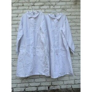 Medline Fluid Resistant Protective Barrier Lab Coat Pockets XXXL- NWOT
